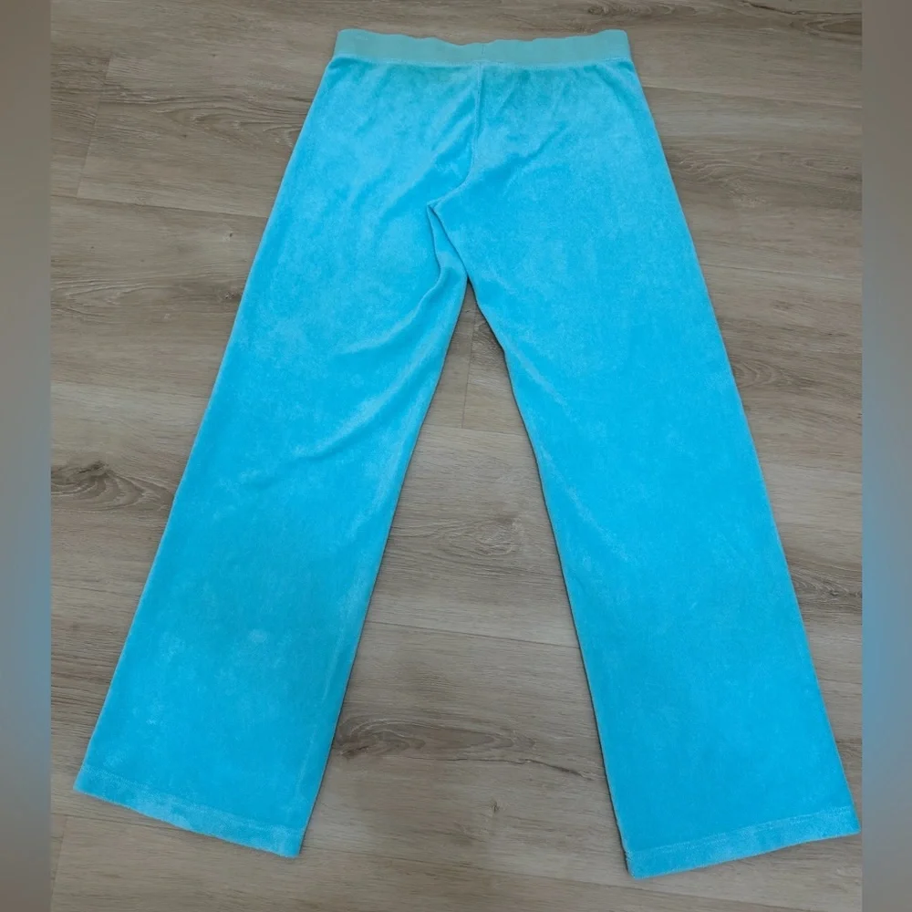 Juicy Couture Aqua Lounge Pants S - Picture 5 of 6